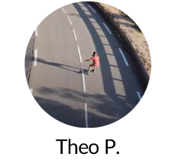 Video surfskate Theo